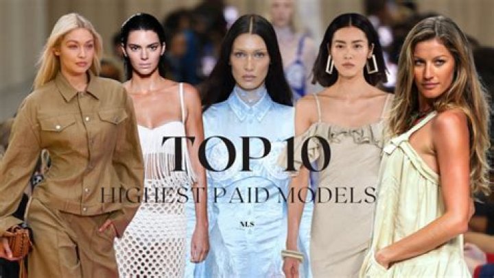 10 Highest Paid Models Of The Year