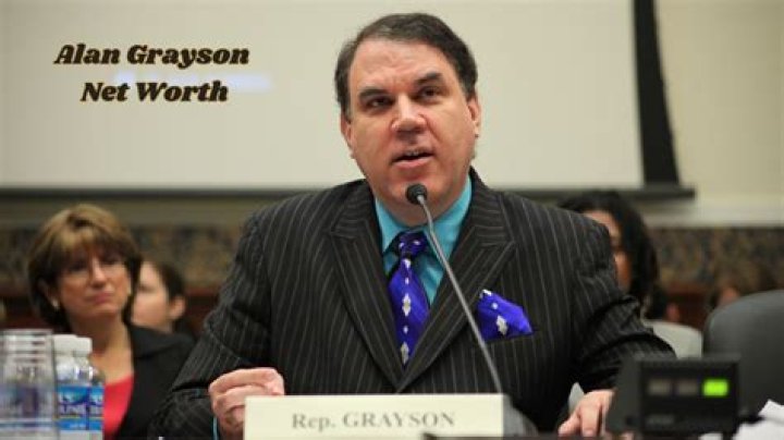 Alan Grayson Net Worth | Celebrity Net Worth