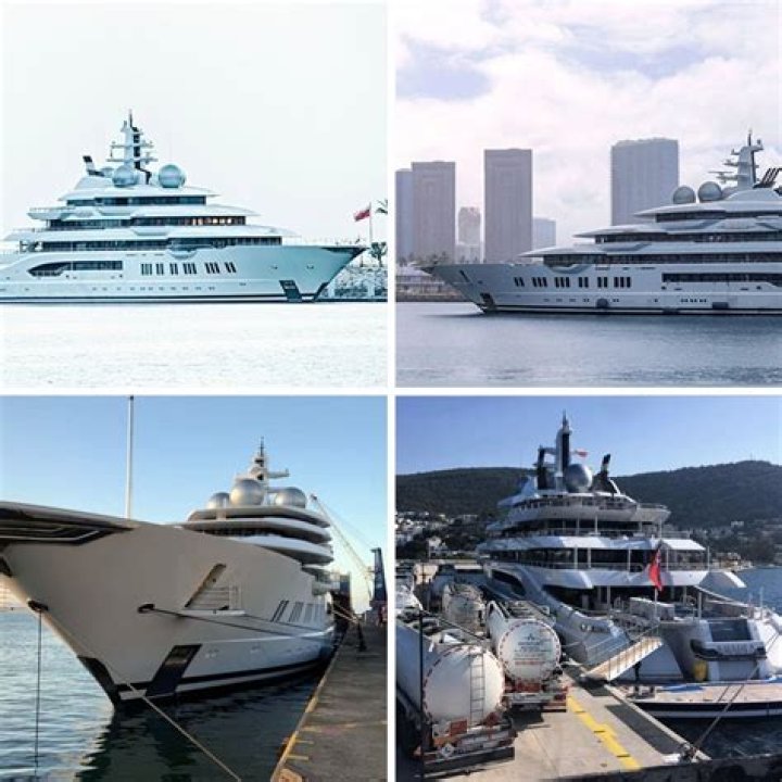 Andrey Melnichenko's Giant $400M Yacht Impounded By Gibraltar Port Authority