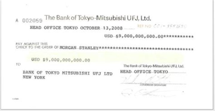 What's The Biggest Check Ever Written?