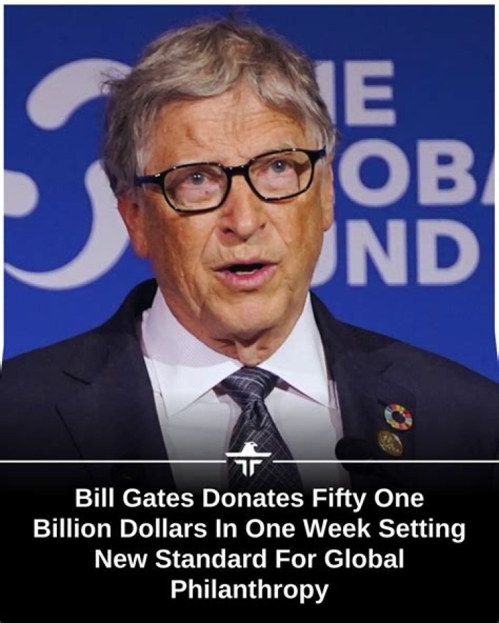 Bill Gates Just Donated Almost $5 BILLION Worth Of Microsoft Shares, His Biggest Gift In 17 Years