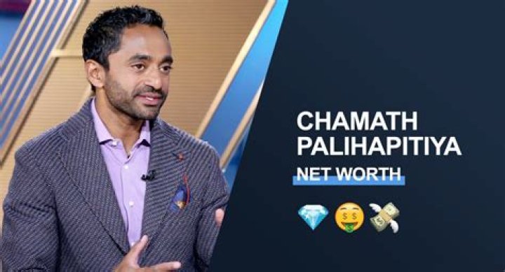 Chamath Palihapitiya Net Worth | Celebrity Net Worth