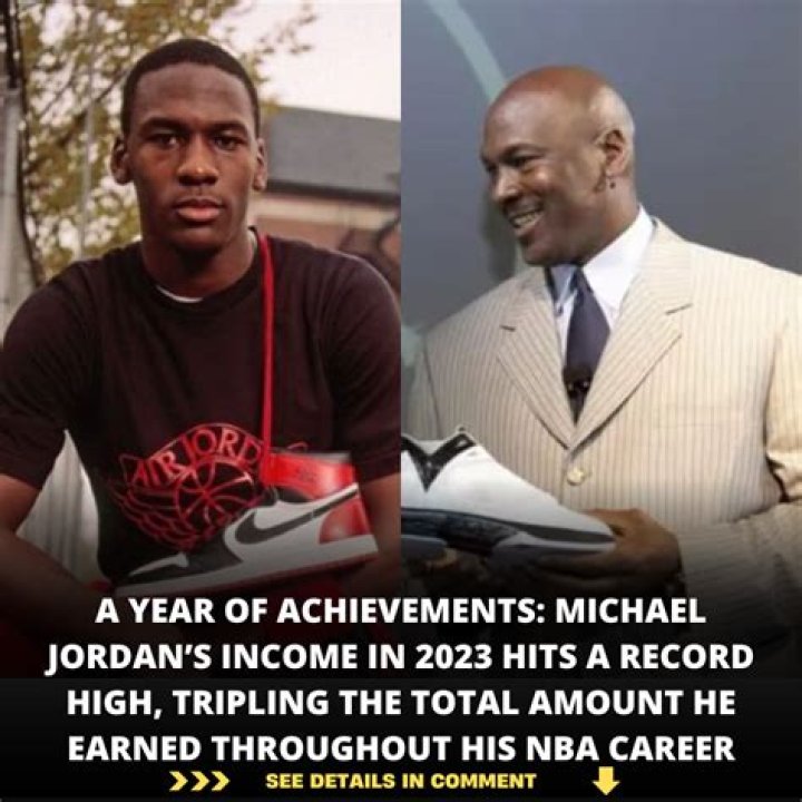 Here's How Much Michael Jordan Earned In Nike Royalties In The Last 12 Months
