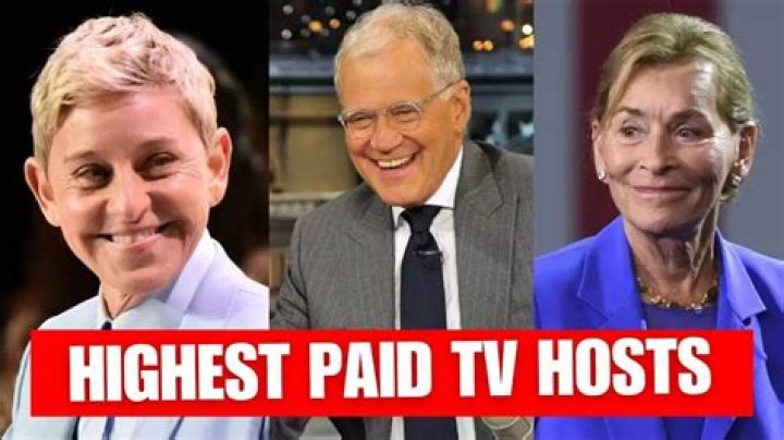 The Highest-Paid TV Hosts | Celebrity Net Worth