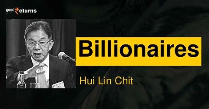 Hui Lin Chit Net Worth