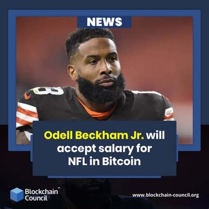 With The Crypto Crash, Odell Beckham Jr.'s Bitcoin Salary Conversion Means He Actually Lost Money Playing In The NFL Last Year