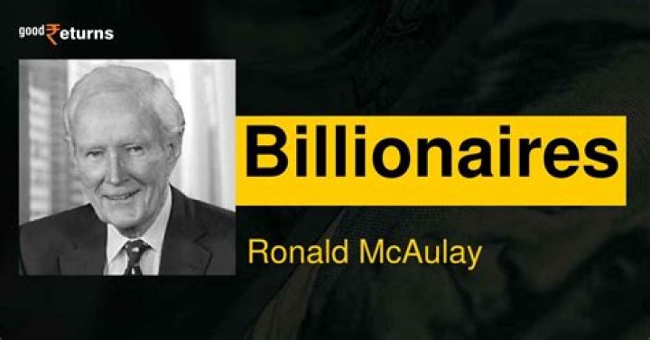 Ronald McAulay Net Worth | Celebrity Net Worth