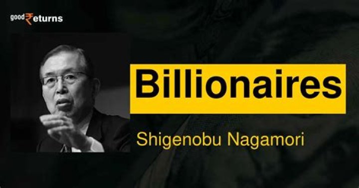 Shigenobu Nagamori Net Worth | Celebrity Net Worth