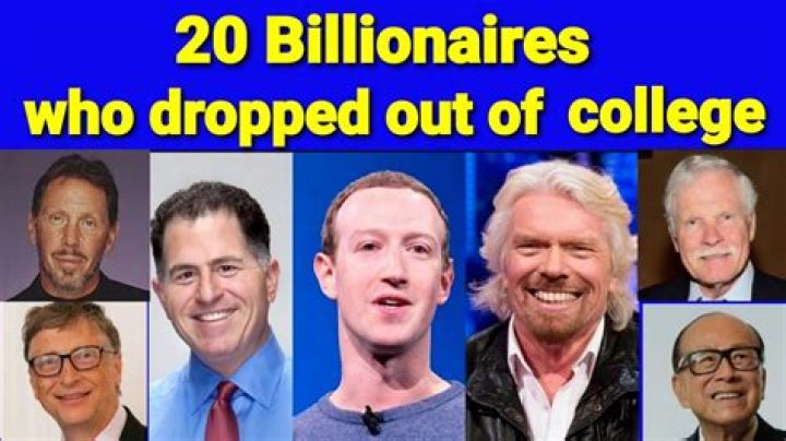 Ten Billionaires Who Dropped Out of College