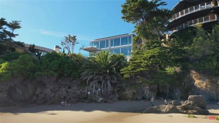 This $25 Million Malibu Mansion Has A Car Elevator and a Drawbridge