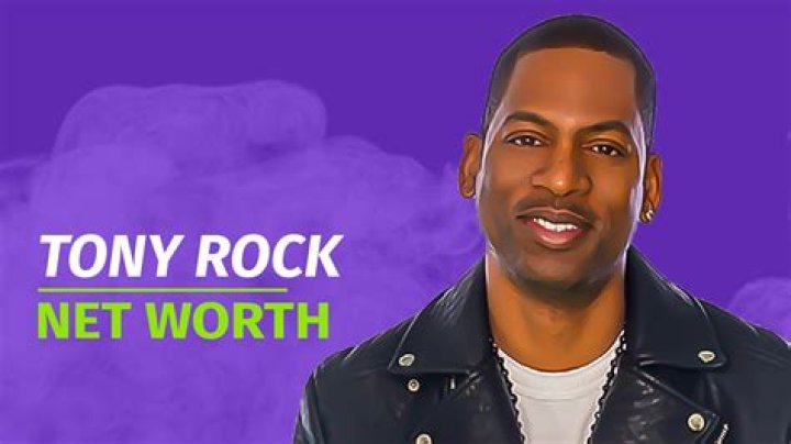 Tony Rock Net Worth | Celebrity Net Worth