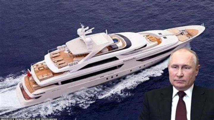Vladimir Putin Reportedly Moved $100 Million Superyacht Weeks Before Ukraine Invasion